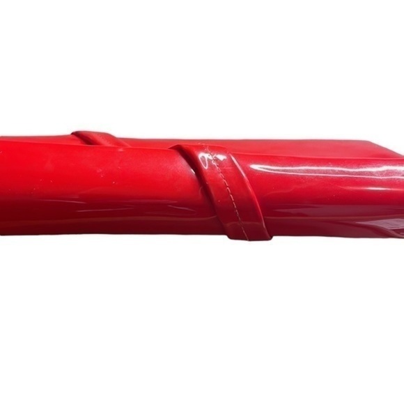 Vintage‎ Red Patten Leather Purse - Picture 6 of 8